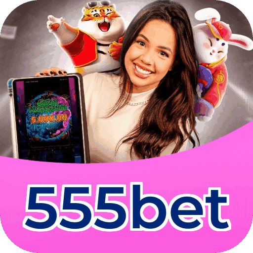 Catálogo slots 555bet mostrando top jogos Gates Olympus Sweet Bonanza Fortune Tiger Big Bass volatilidade RTP
